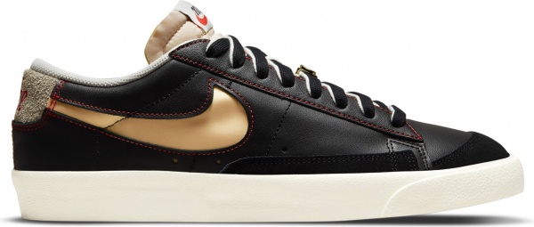 Кроссовки Nike Blazer Low '77 PRM DH4370-001 р.US 12 черный