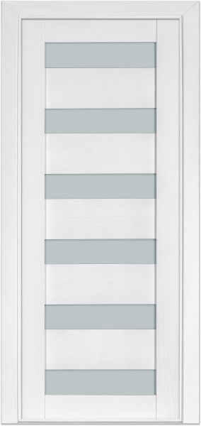 Дверное полотно Terminus №136 ПО 800 мм ясень белый 