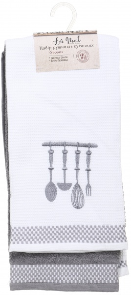 Набор полотенец Spoons 2 шт 50x72 см La Nuit разноцветный 