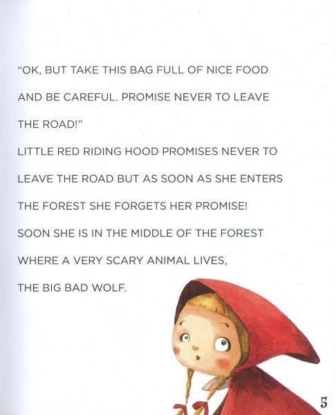 Книга Братья Гримм «Червона шапочка» 978-617-7563-40-1