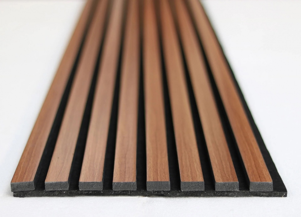 Рейкова панель акустична LinariWall МДФ на фетровій основі MLAN-103 2800x350x18 мм (MLAN-103 )