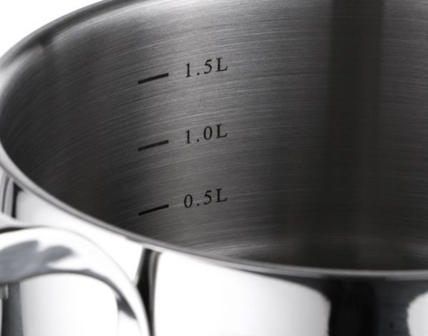 Каструля з кришкою Essential 2,1 л Premium Flamberg Premium