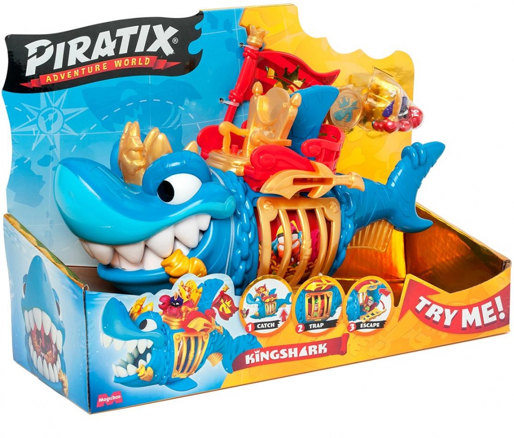 Игровой набор Piratix Королевская акула PPXSP112IN10