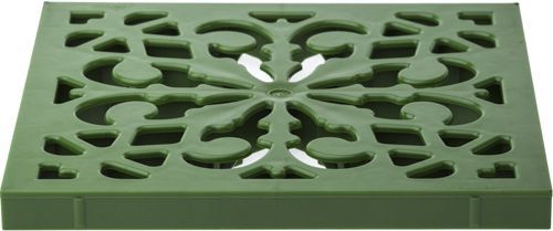 Решетка пластиковая Ecoteck декоративная (зеленая папоротник)