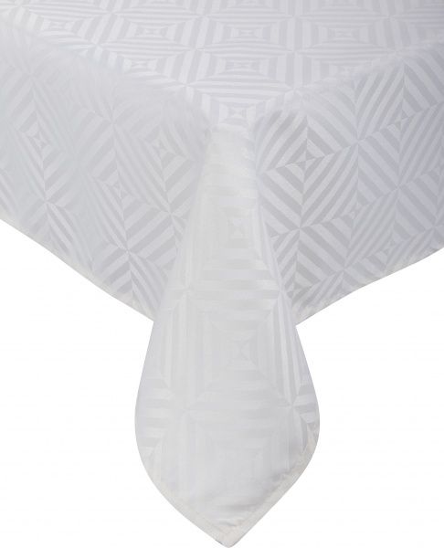Скатерть 140x180 см молочный Home Beyond 