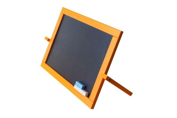 Мольберт двухсторонний Чуди Сам 450х335 оранжевый А007