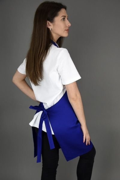 Фартук с нагрудником Lux-Form Эко водоотталкивающий р. универсальный синий