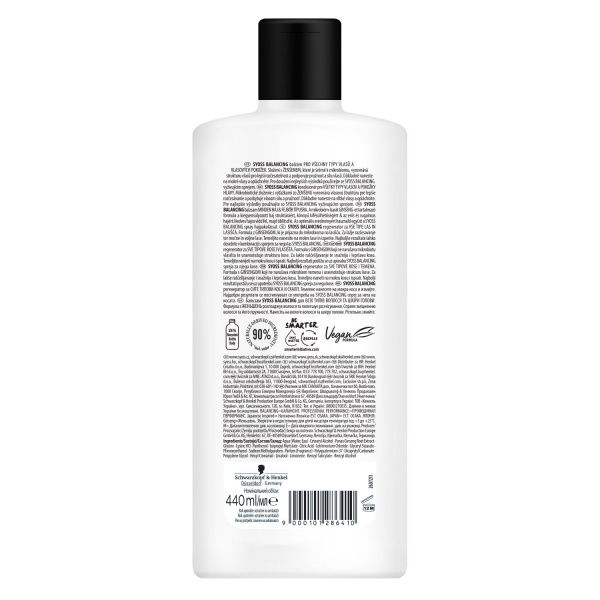 Бальзам Syoss Balancing с женьшенем для всех типов волос 440 мл