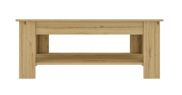 Стол журнальный Фокус дуб артизан 1100x652x470мм 