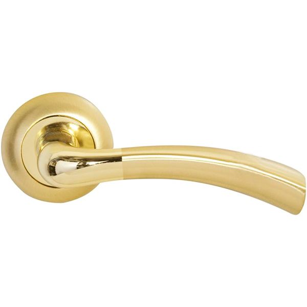 Ручка на розетке Firenze Capri полированная латунь