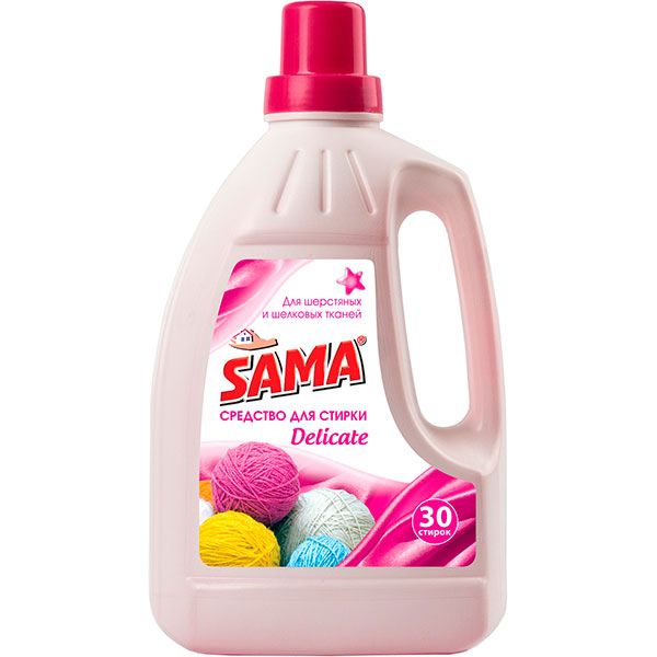 Гель для машинного прання SAMA Delicate 1,5 л