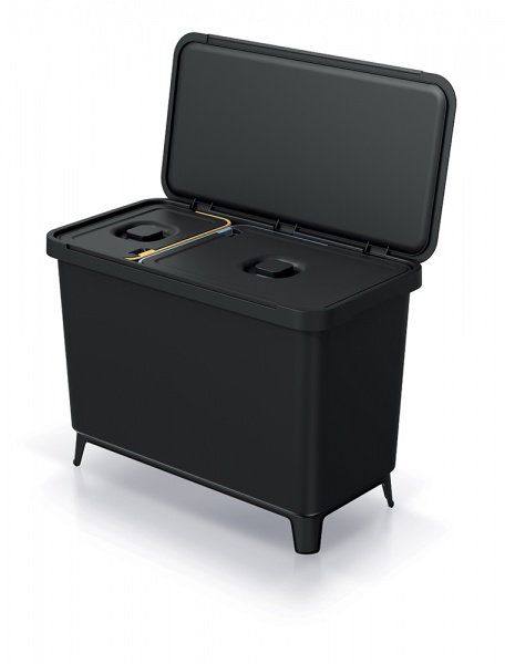 Контейнер для сміття PRP Systema чорний 62745-411