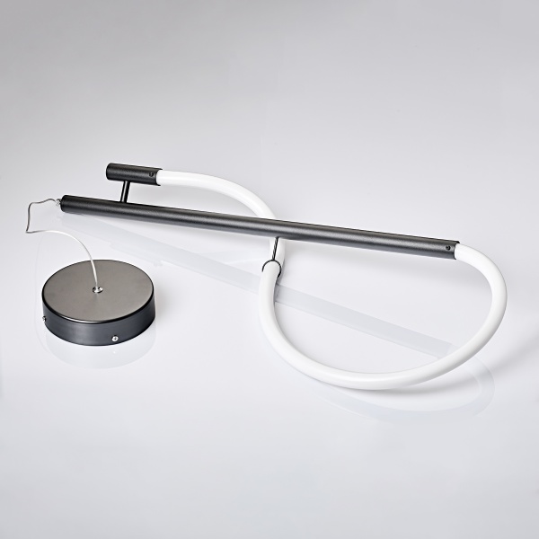 Світильник світлодіодний Berger 1x22 Вт чорний 7007-PL-22 Black 