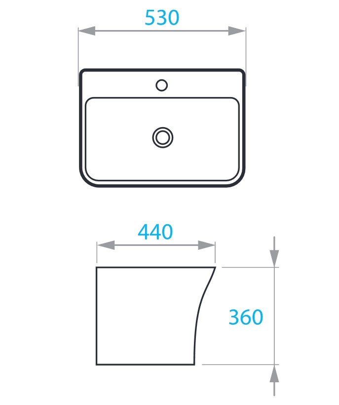 Умывальник Koller Pool NeonPro