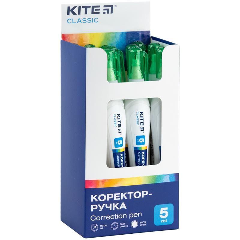 Корректор-ручка KITE Classic 5 мл K-013
