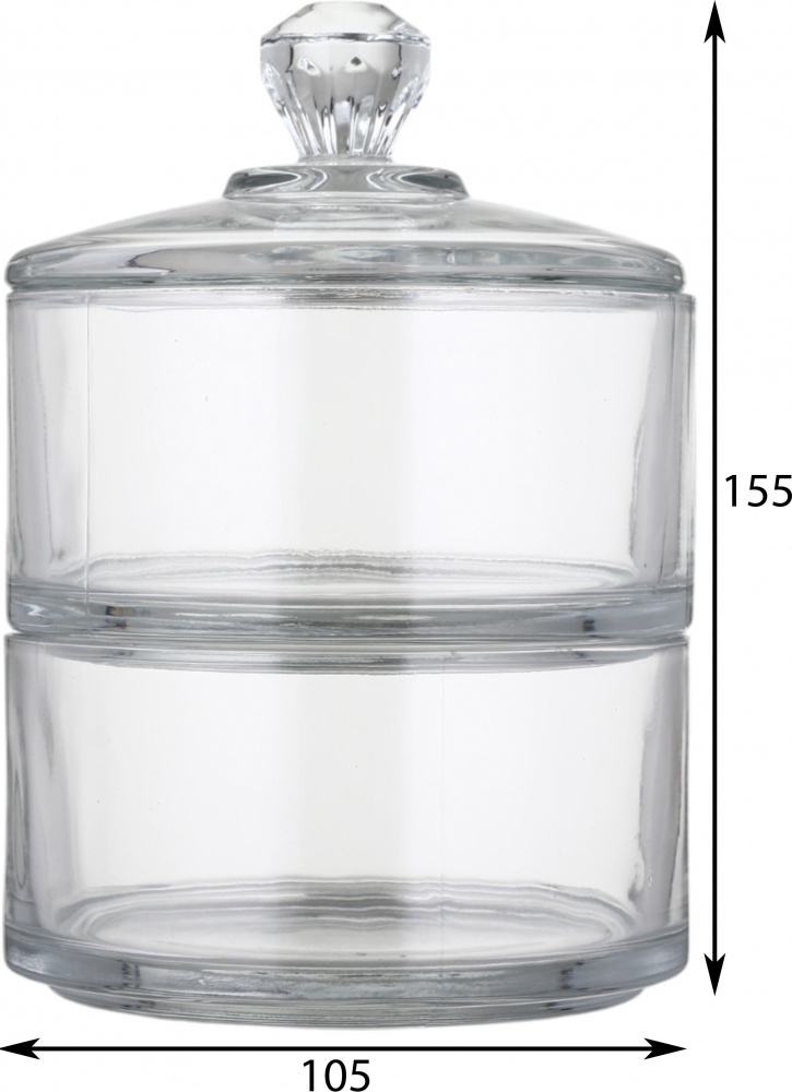 Ємність для зберігання Fiora Cher подвійна