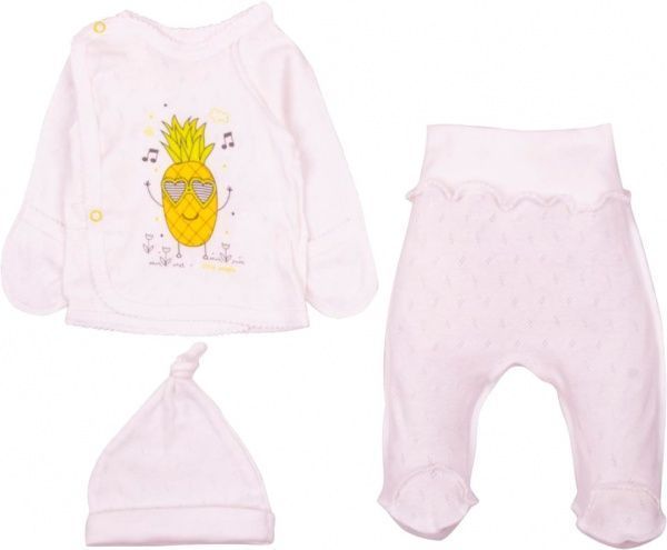 Комплект дитячого одягу Маленькие люди 342-125 білий р.56 