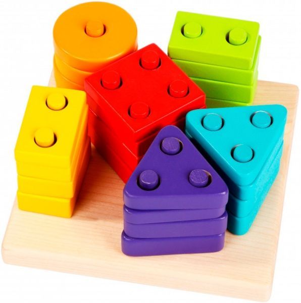 Іграшка розвивальна Cubika Геометричний сортер