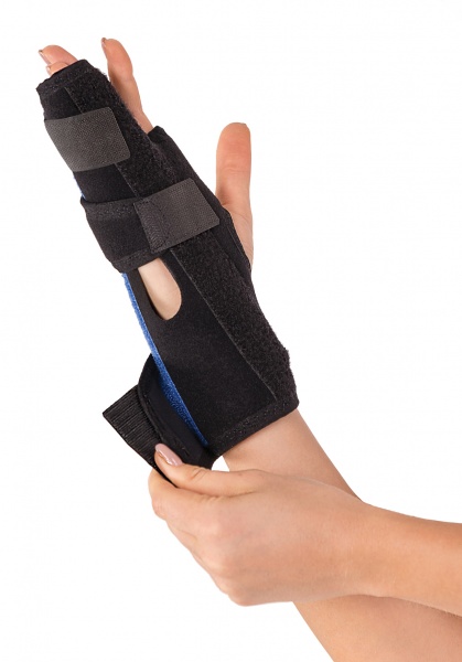 Бандаж для фіксації пальців руки Торос-Груп 556 р. універсальний чорний