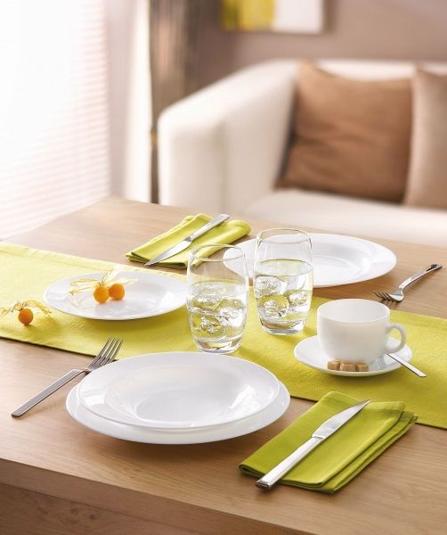 Тарілка обідня Evolution 24 см 63375 Luminarc