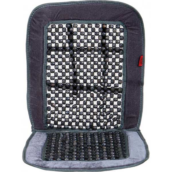 Накидка массажер на сиденье Heyner серый