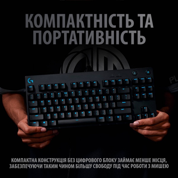 Клавиатура Logitech G PRO Mechanical Gaming USB (920-009392) black 