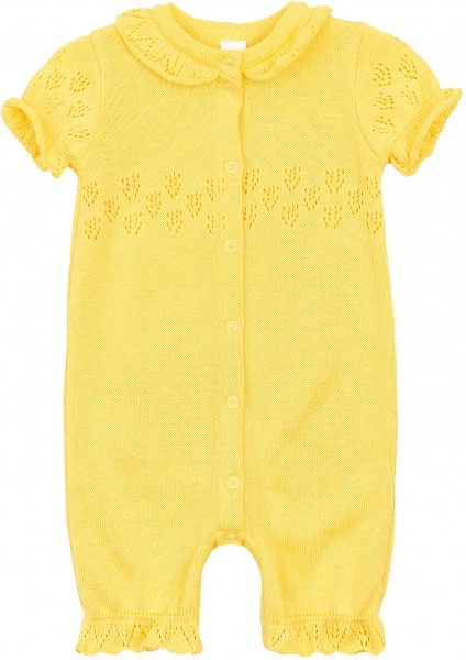 Комбинезон для девочки Mariknit р.62 желтый 1289 