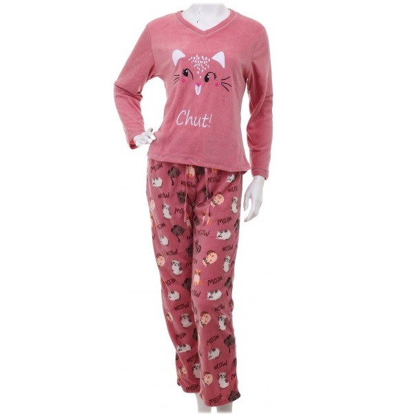 Костюм домашний женский La Nuit Home Meow Cat р. S розовый 