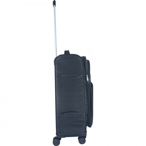 Чемодан Bagland Валенсия (3796924) 63 л черный 