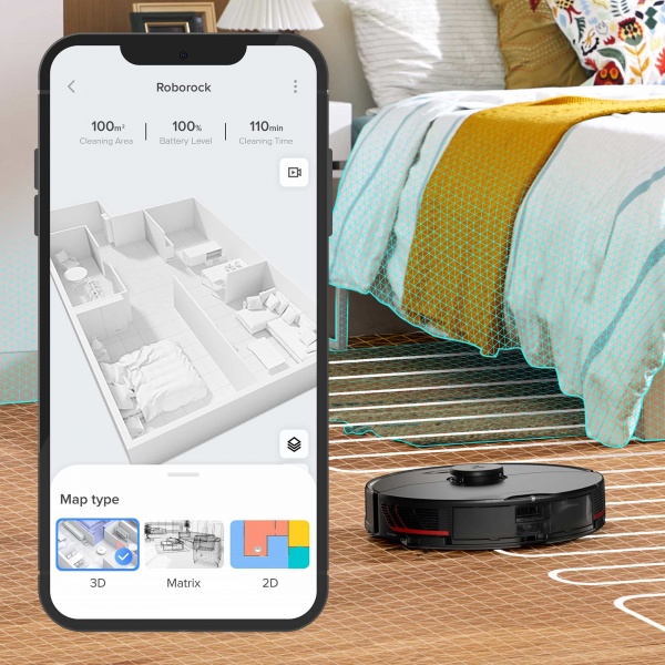 Робот-пылесос Roborock S7 MaxV Plus 965500 black