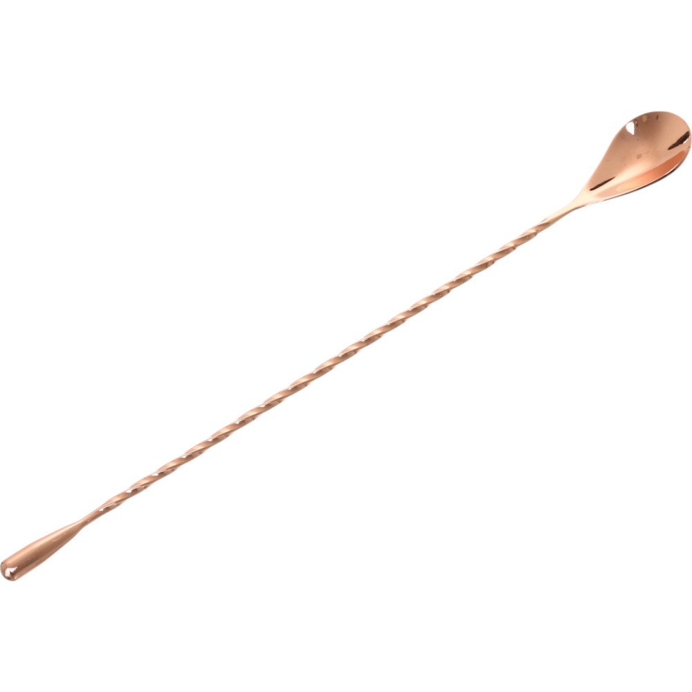 Ложка коктейльная Fiora Ravena Rose Gold 30 см нержавеющая сталь