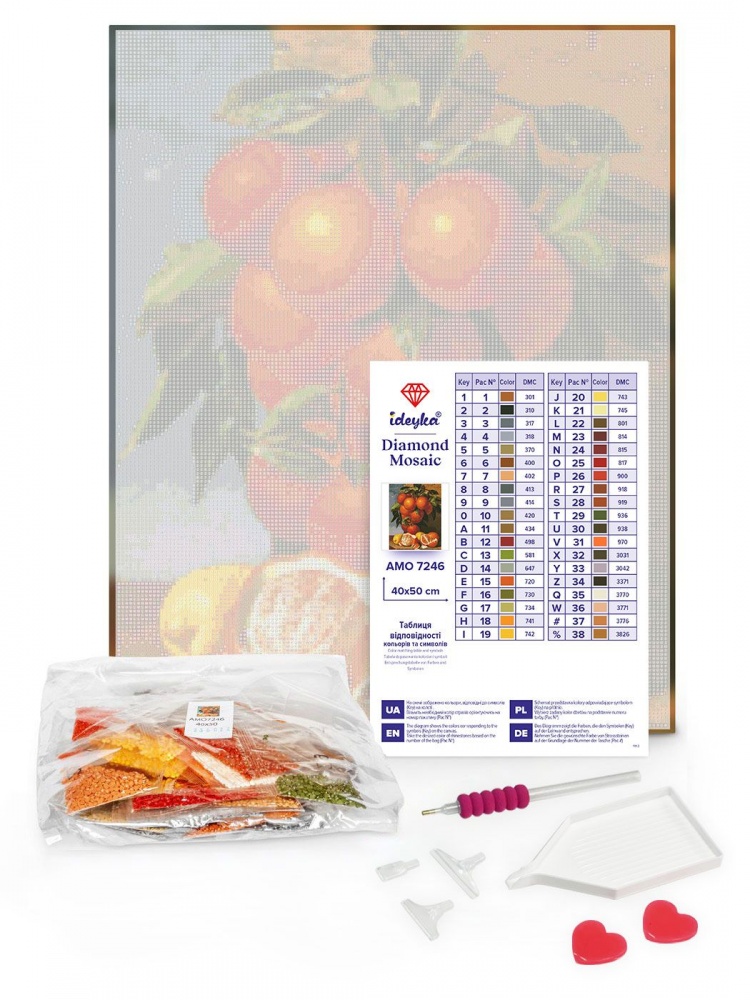 Алмазна мозаїка Ранкова тиша ©art_selena_ua Ideyka