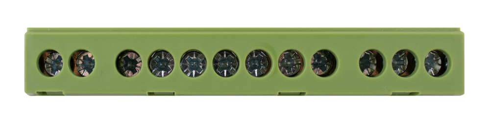 Нульова шина з ізолятором на DIN-рейку E.NEXT e.bsi.pro.1.12 p0650015