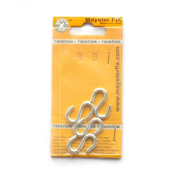 Крюк S-образный 3 мм 4 шт.