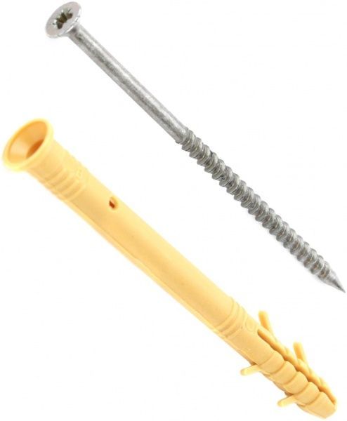 Дюбель ударний потай 6x80 мм 100 шт.