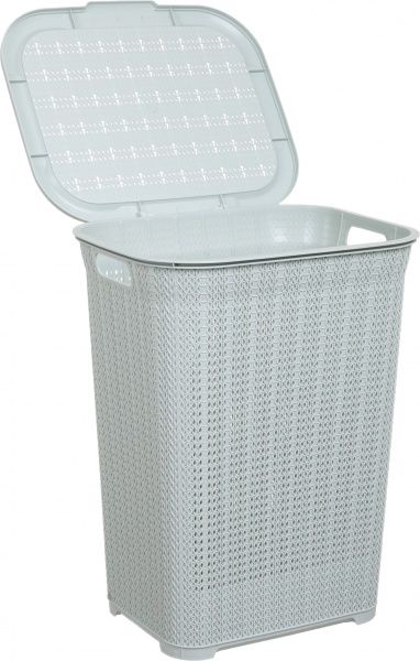 Корзина для белья FLOsoft 50 л зеленая