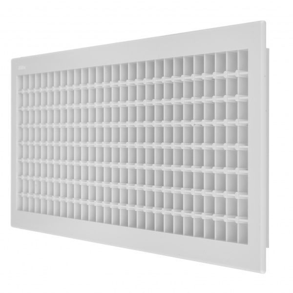 Решетка для вентиляции MiniMax 600 x 210 (1224) пластик белый 