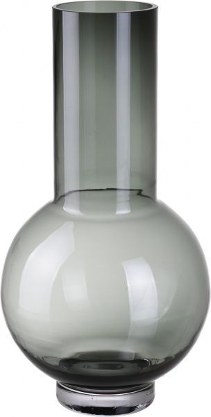 Ваза Джин 46,8х25 см серый Wrzesniak Glassworks