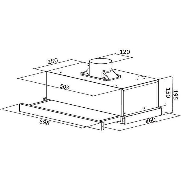 Вытяжка Pyramida TLX2-60 IV