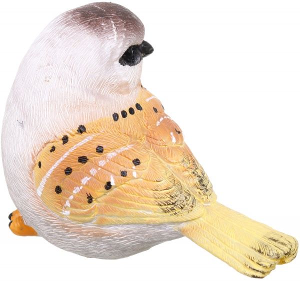 Декоративная фигура желтая птичка 135x75x75 мм