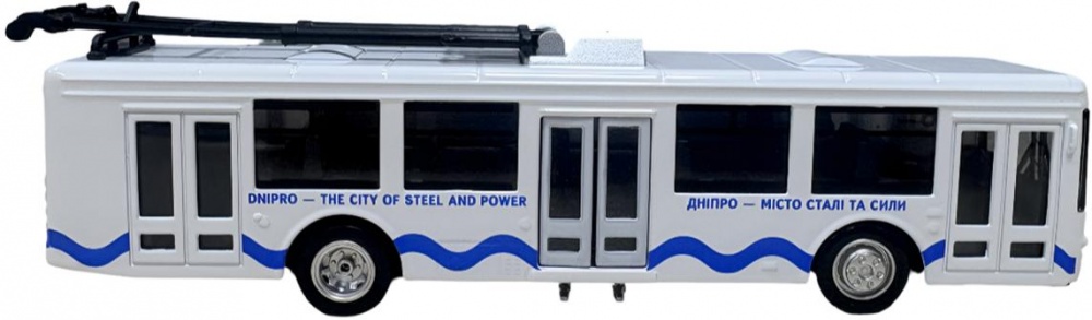 Модель TechnoDrive 1:43 Міський тролейбус Дніпро KM250424