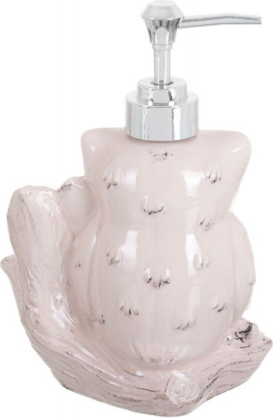 Диспенсер декоративный для жидкости Сова бежевый