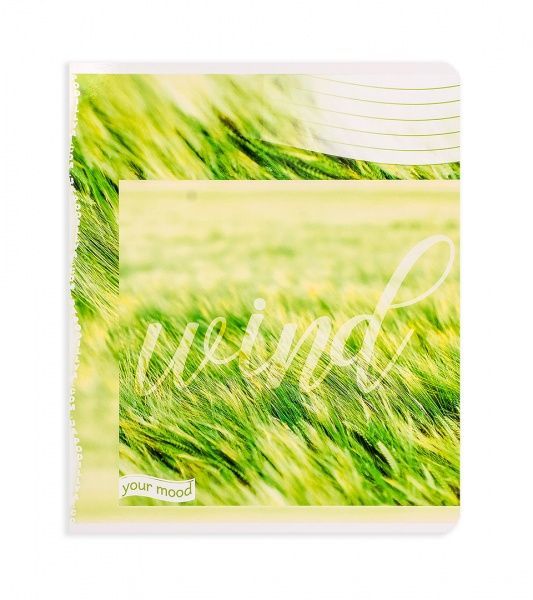 Комплект тетрадей Твое настроение 36 листов в клетку 15 шт. Поділля