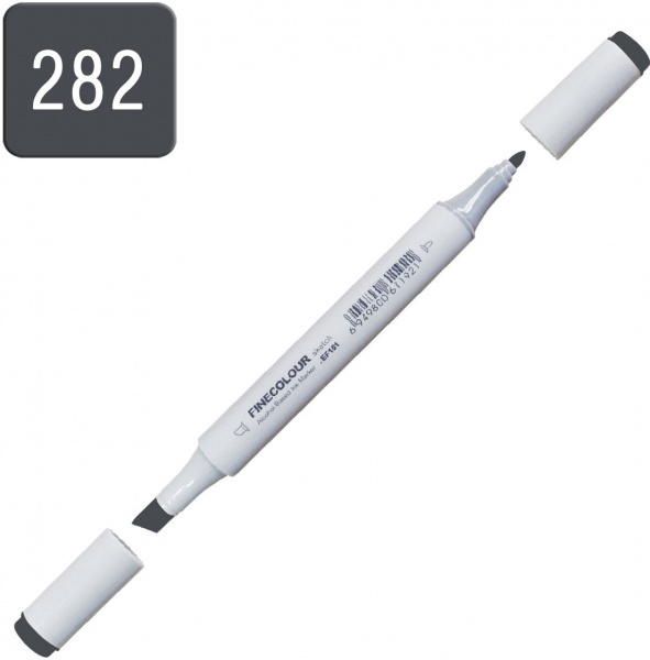 Маркер спиртовой FINECOLOUR Junior EF101-282 нейтральный серый №10 