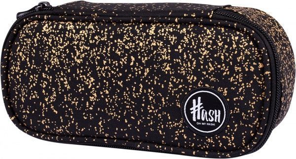 Пенал шкільний AC5 Golden Dust Hash чорний із візерунком
