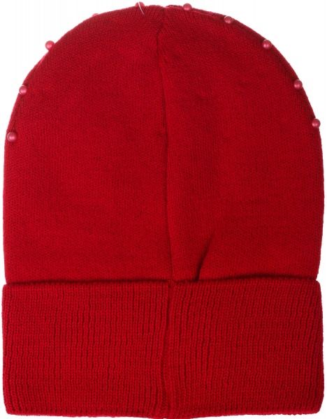 Шапочка детская для девочки Kraft+ арт. 2689 р.50-52 красный 
