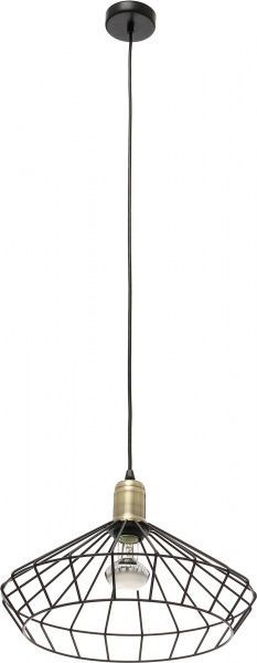 Подвес Eglo Denham 1x60 Вт E27 черный 49788 