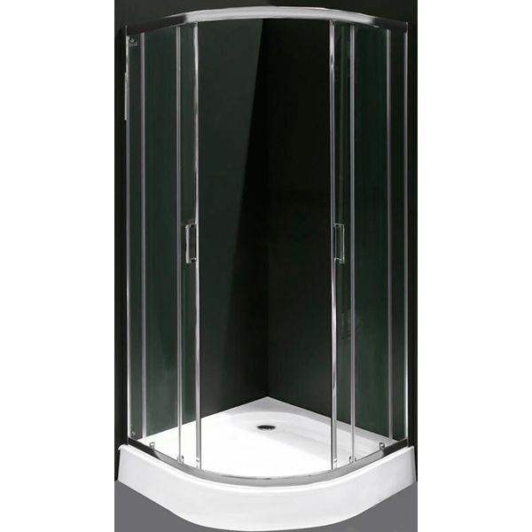 Душова кабіна Polaris Madeira 90х90 профіль хром, скло прозоре