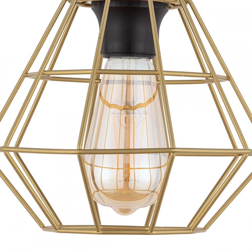 Підвіс LIGHT SET DIAMOND 4640 1x15 Вт E27 чорний/золото