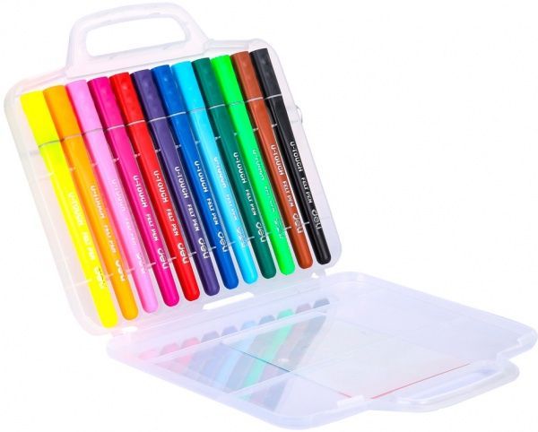 Фломастеры U-Touch 12 цветов EC10604 Deli